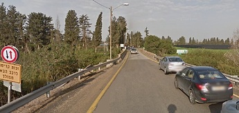 narrow pass on a bridge