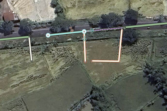 03 this is selecting segment (not node)