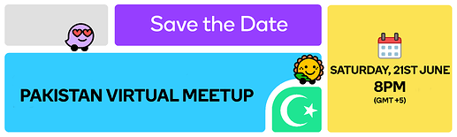 Banner for the meetup.