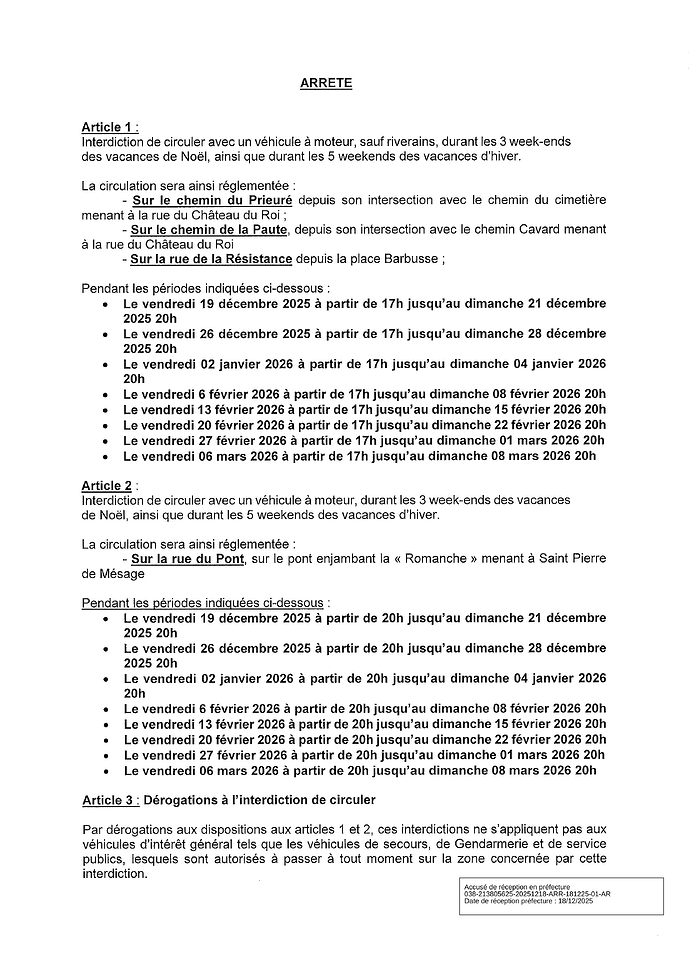 arrêté Vizille 2025-2026_2