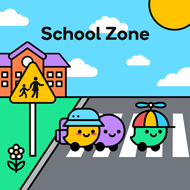 School Zone - Post 3@3x