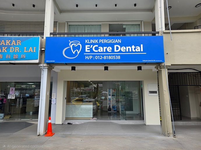 E'Care Signboard