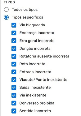 Tipos de UR