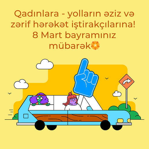 Beynəlxalq qadınlar günü təbriki 2026