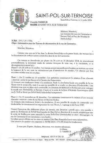 courrier mairie de st pol