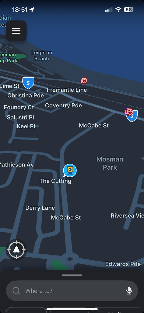 False speed camera reporting - Western Australia - Waze Discuss