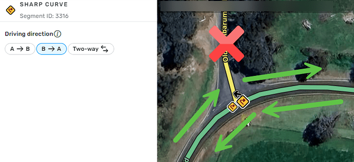 Apex intersection - two hazards