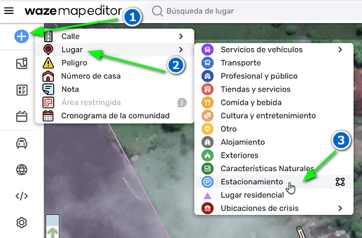 Crear estacionamiento