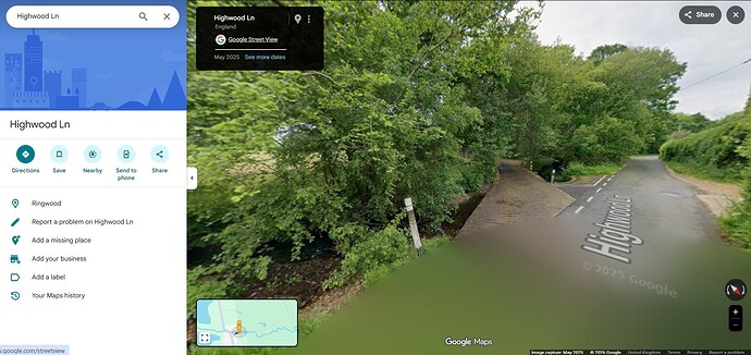 Highwood Lane Ringwood