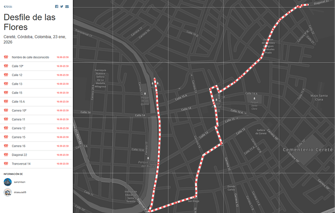 Cerete  Desfile  flores