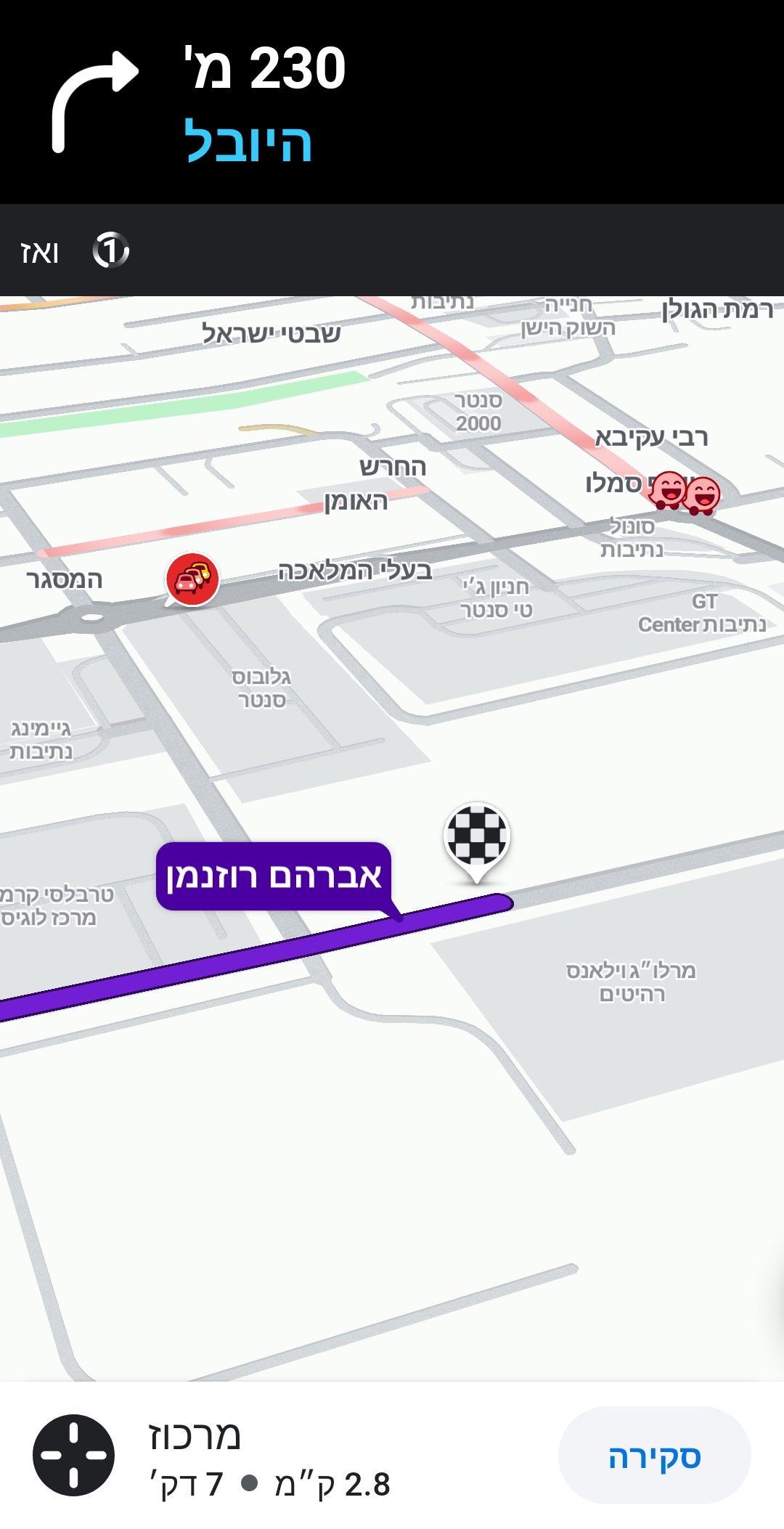 [Netivot] Adding a name to the map - The site, the forum, user account ...