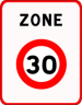 Début Zone 30