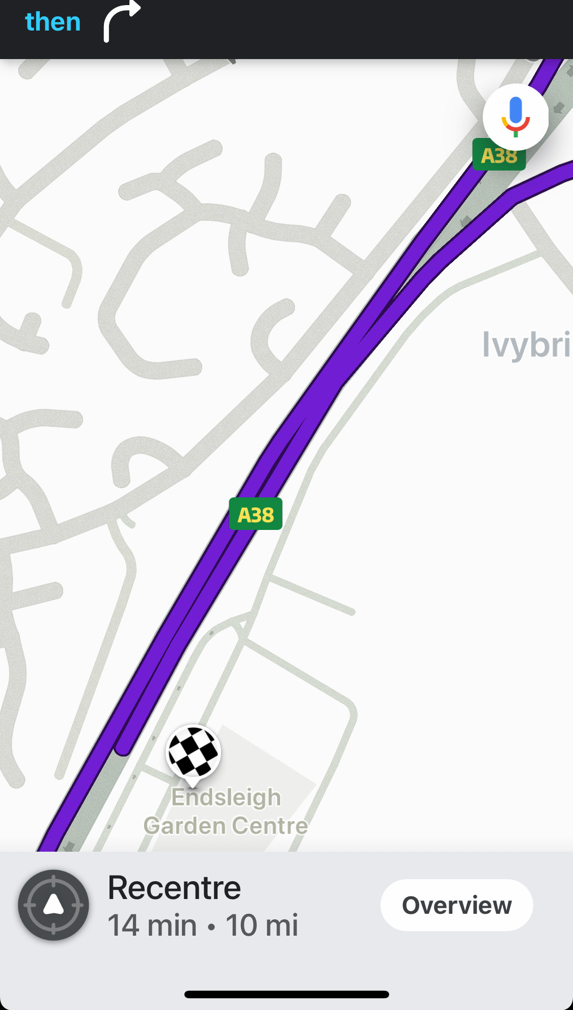 Invalid routing to Endsleigh Garden Centre, Ivybridge UK Editor