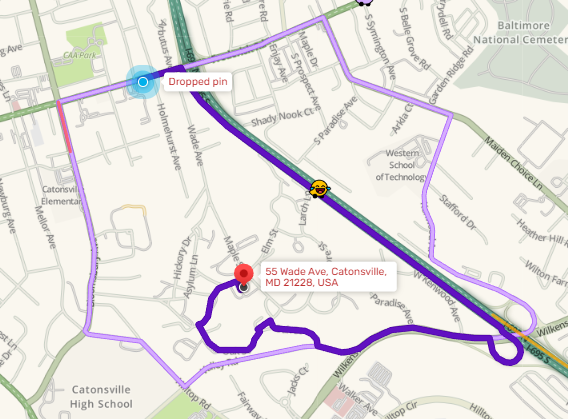 55 wade ave routing.PNG