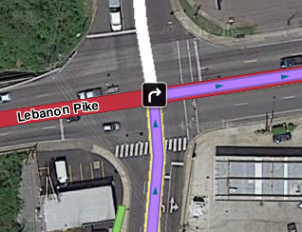 Showing Right Turn from Spence Ln to Lebanon Pike.png