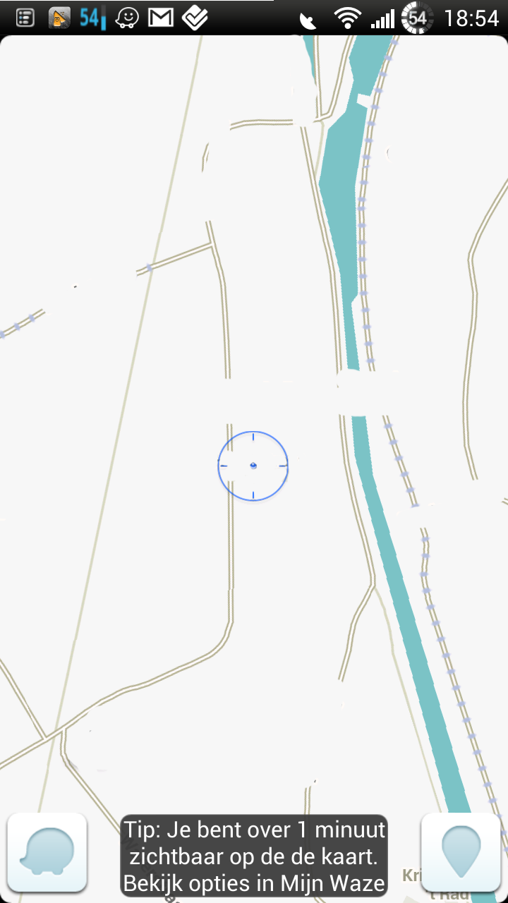 Waze - no gps lock on map.png