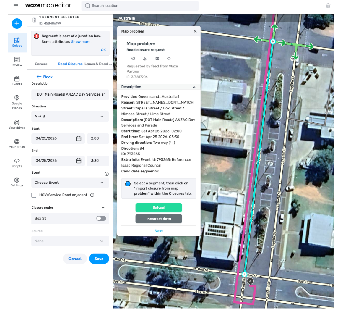 Waze Issues All the info on “Map problems” from Partner Feeds - Official Waze ...